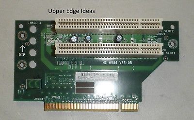 HP SFF MS-6986 PCI Riser Card Angle Adapter 323090-001
