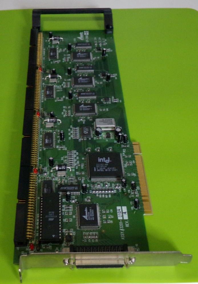 Vintage AdvanSys SE SCSI Card ABP-3980 Quad port PCI Card