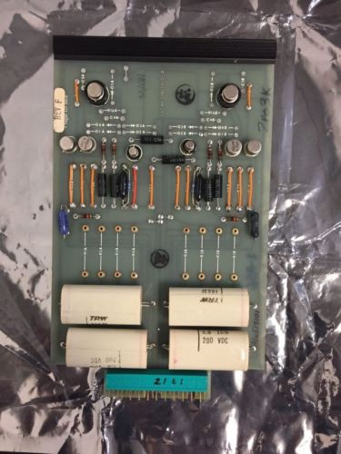Westinghouse Rate Amplifier 1 Card 398530