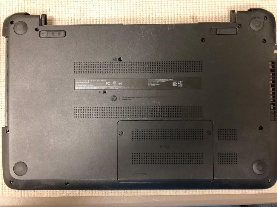 HP BOTTOM CASE MODEL 15-1305DX PN EAU9600201A