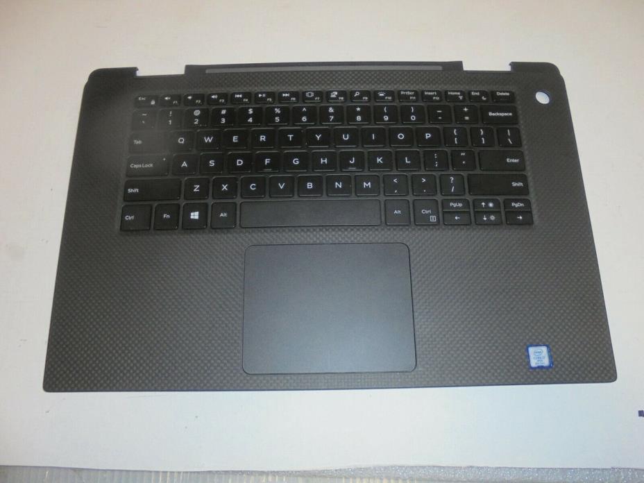 New OEM Dell XPS 15 9575 Laptop Palmrest Touchpad US Backlit Keyboard B02 M9W9K