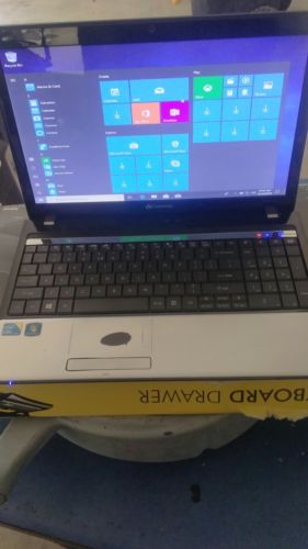 Fast gateway laptop 4GB Ram i3 intel, slim style great condition