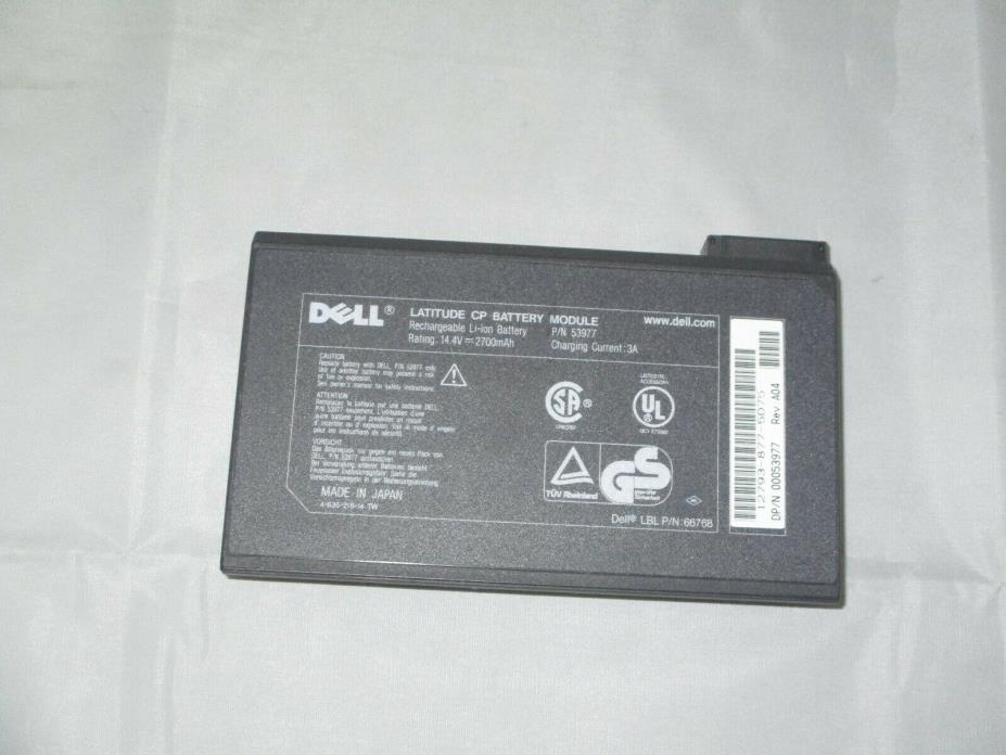 Dell latitude CP Battery Module P/N 53977@M3