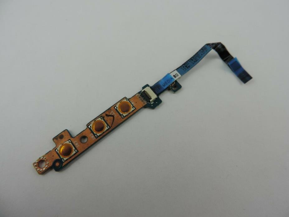 Genuine OEM Dell Latitude E7240 Laptop Media Button Board With Cable LS-9434P