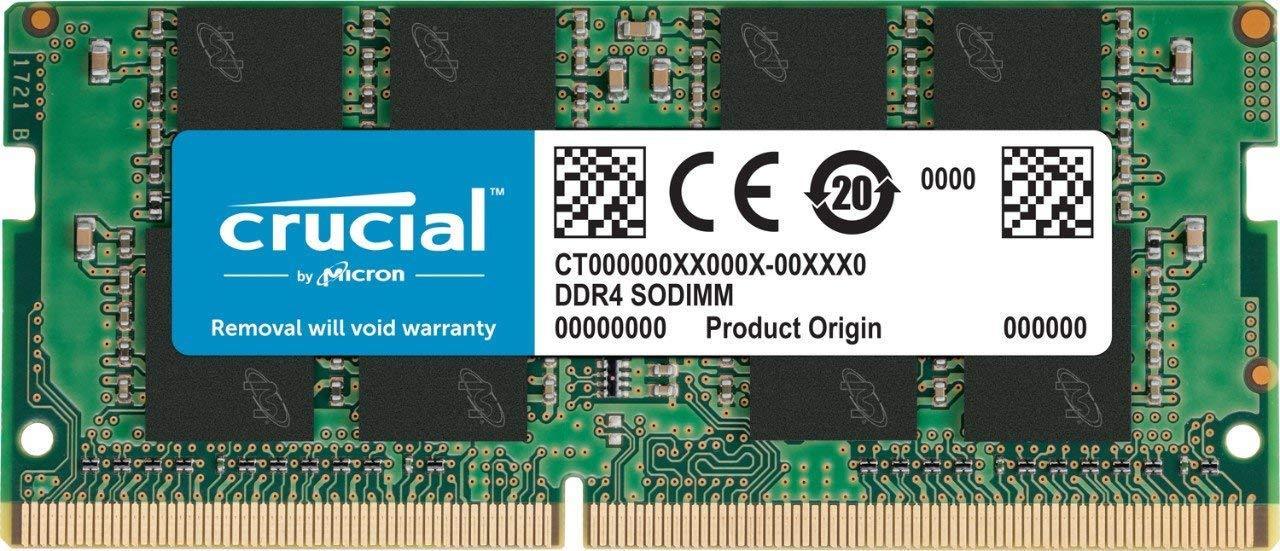 NewFor Crucial 4GB DDR4 2400MHz 260Pin SODIMM PC4-19200 1.2V MemoryLaptop PC RAM