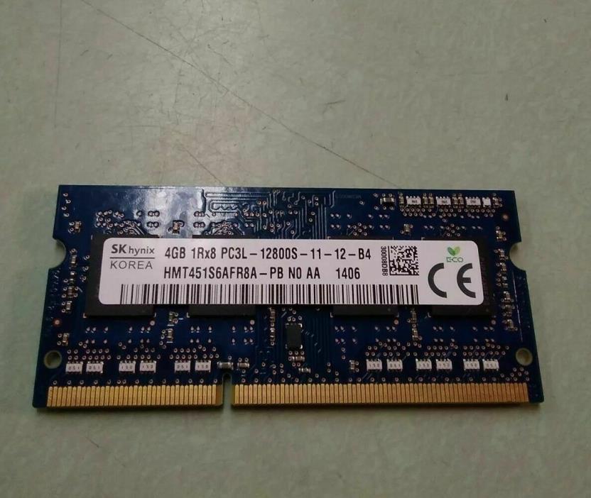 4GB SK Hynix DDR3 PC3-12800S LAPTOP MEMORY RAM