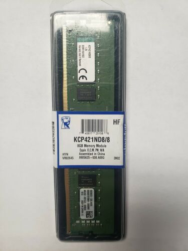 Kingston Technology 8GB DDR4 2133MHz DIMM Memory KCP421ND8/8