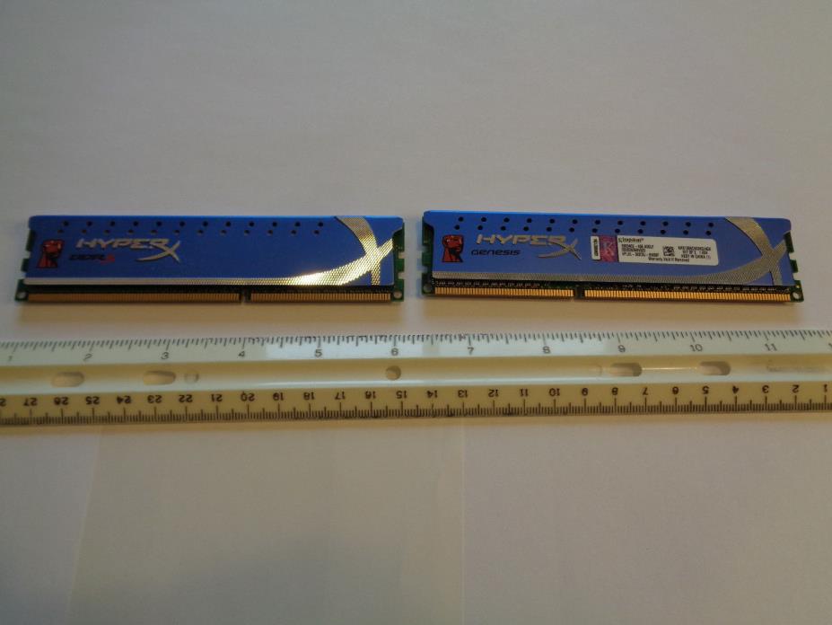 2 Sticks of Kingston HyperX Genesis KHX1866C9D3K2/4GX