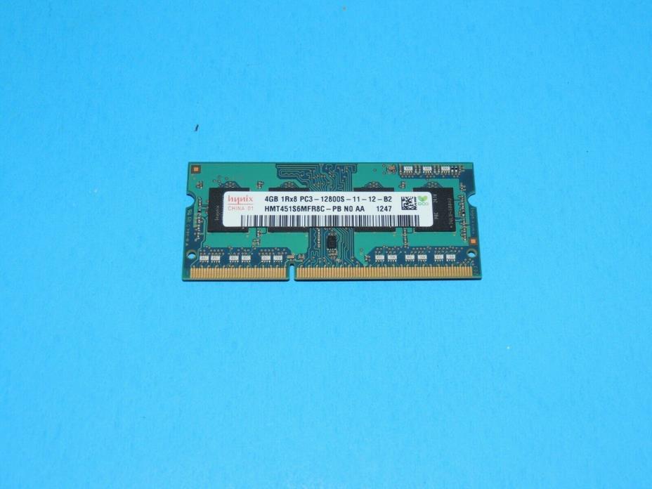 HMT451S6MFR8C-PB  Hynix 4 GB PC3-12800 DDR3-1600 Laptop Memory RAM