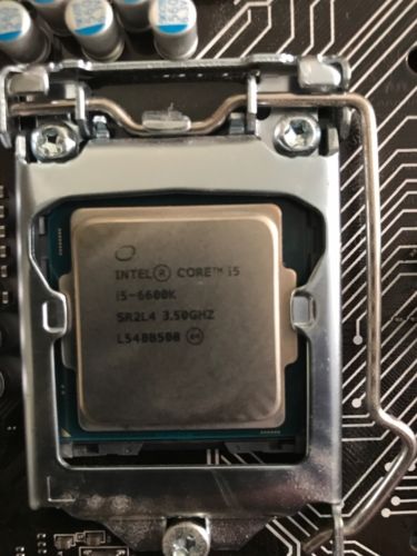 Intel Core i5 6600K 3.50ghz LGA1151 CPU Rarely Used