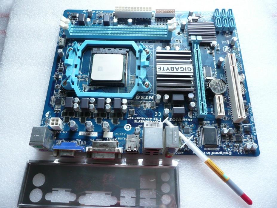 GA-78LMT-S2P AMD Motherboard Combo w/ AMD FX 6100  3.3 - 3.6 GHz Processor