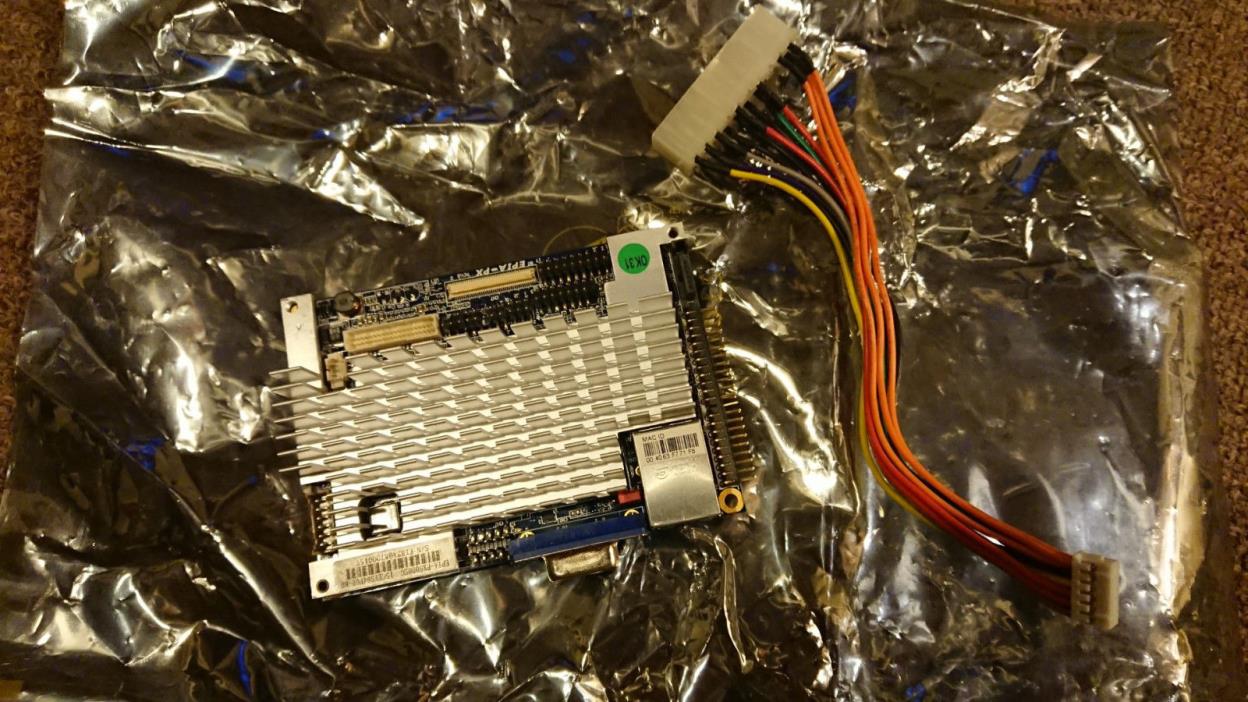 Via Epia PX5000EG pico itx motherboard with cable