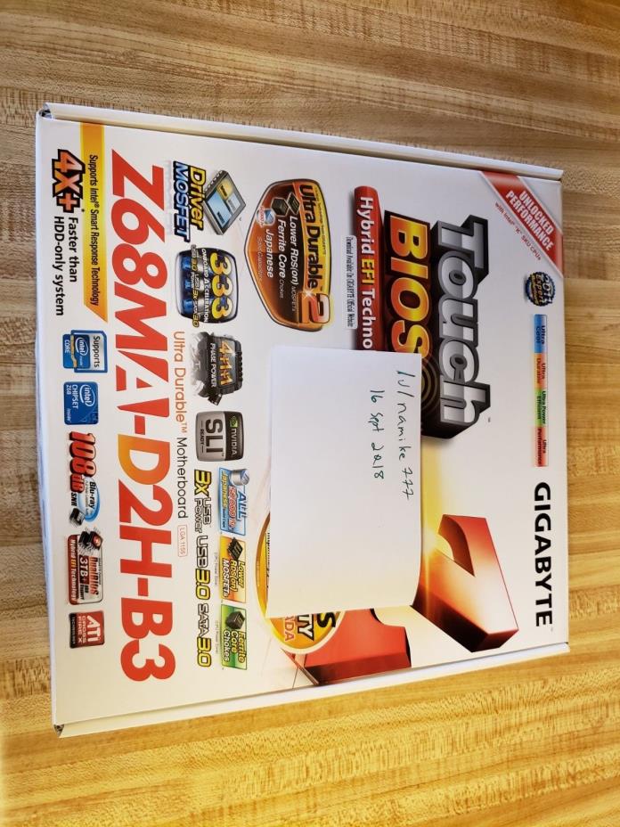 Motherboard combo i5 2500k + Gigabyte Z68MA-D2H-B3 + 16 GB (2x8GB) Gskill memory