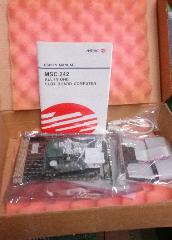 Mitac MSC-242 486DX2-66 Slot Board Computer