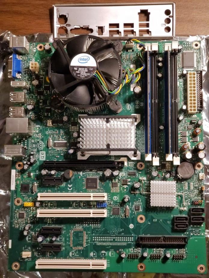 Intel Core Duo E6550 @2.33ghz and Intel LGA775 motherboard w/2gb RAM!!