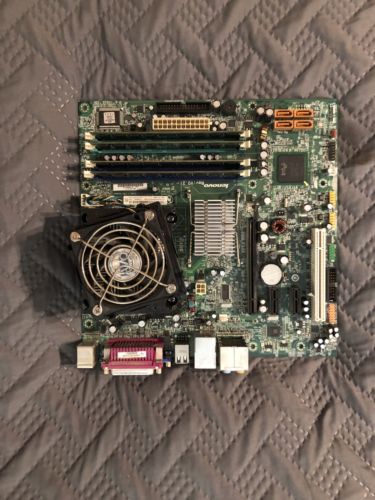 Lenovo 8702z Motherboard 11009628 With Q6600 Quad Core / 8Gb Ram / AVC CPU Fan