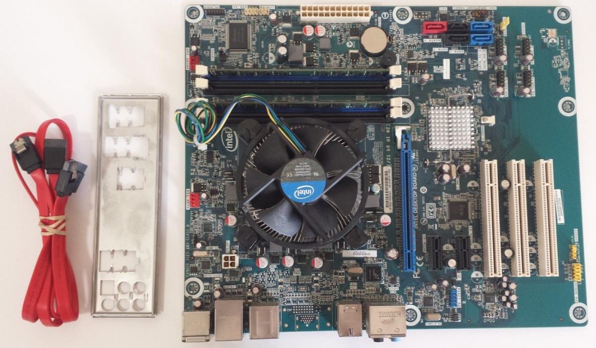 intel dp67ba motherboard lga1155 quad core i5-2400 cpu + 4GB ddr3 memory