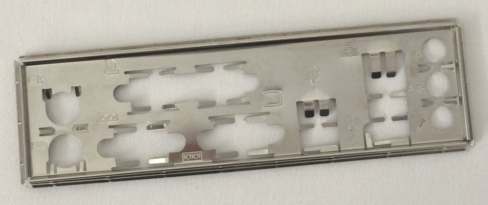 Asus P4VBX-MX I/O Shield, Motherboard Backplate