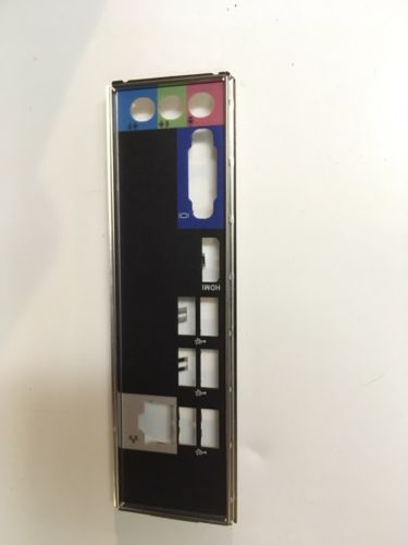 Dell 7010 DT I/O IO Shield Back Plate for Rear Connectors