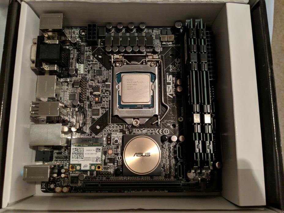 ASUS H97i-Plus Motherboard Mini-ITX - Socket 1150 With i5 4570 CPU and 16GB RAM