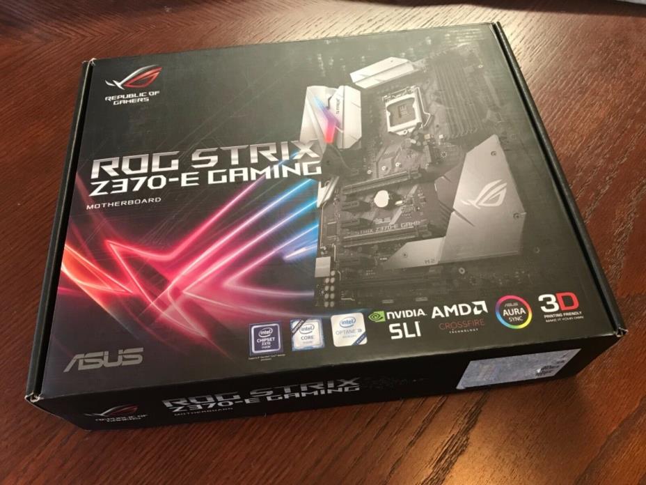 ASUS ROG STRIX Z370-E Gaming Socket LGA1151 Intel 8th Gen DDR4