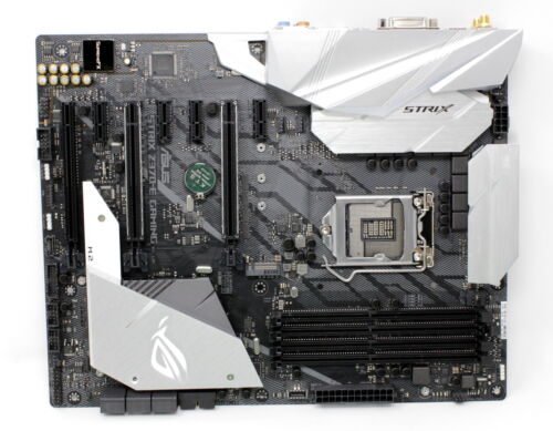 ASUS ROG Strix Z370-E Gaming LGA1151 Motherboard (Intel 8th Gen)-GOOD