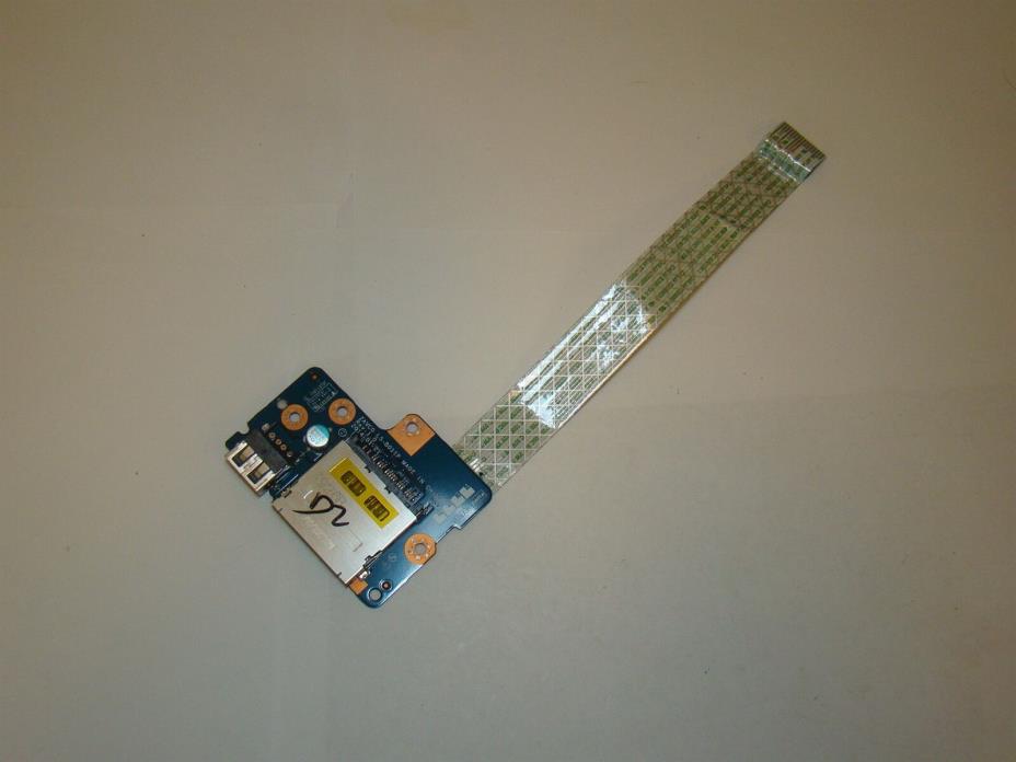 Dell Inspiron 15 5547 USB Port Board Memory Card Cable 06C3H