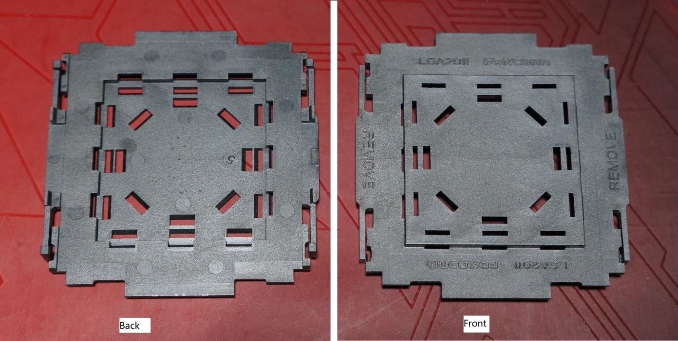 FOXCONN LGA2011-0 Intel CPU Socket Protector Cover LGA 2011-0