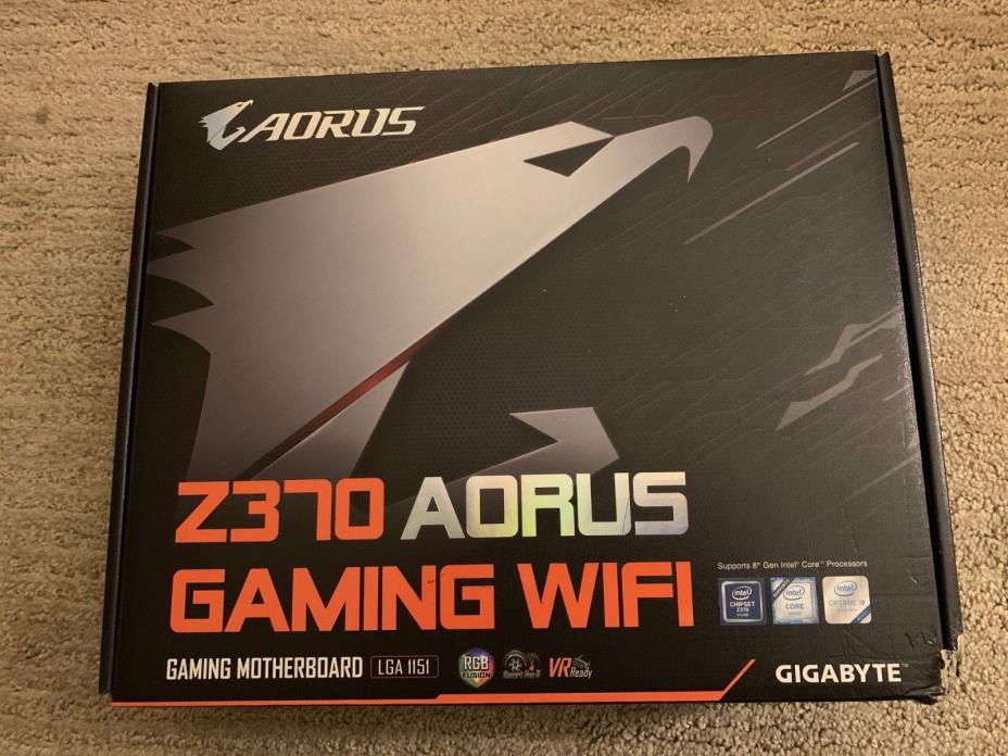 Gigabyte Z370 AORUS GAMING WIFI (rev. 1.0) LGA 1151 Computer Motherboard Intel