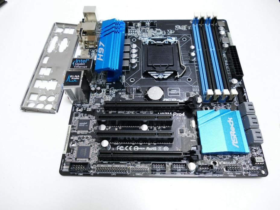 Asrock H97M Pro 4 Revision 1.01 - mATX Motherboard - LGA 1150