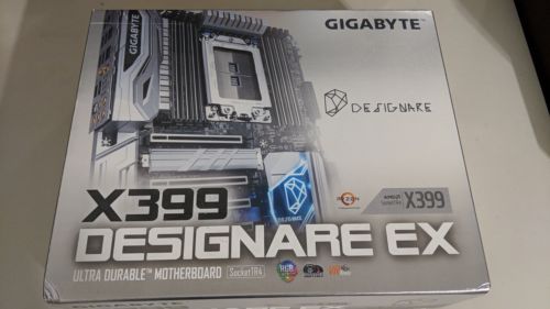 GIGABYTE X399 Designare EX (rev. 1.0) sTR4 AMD SATA 6Gb/s USB 3.1 ATX AMD