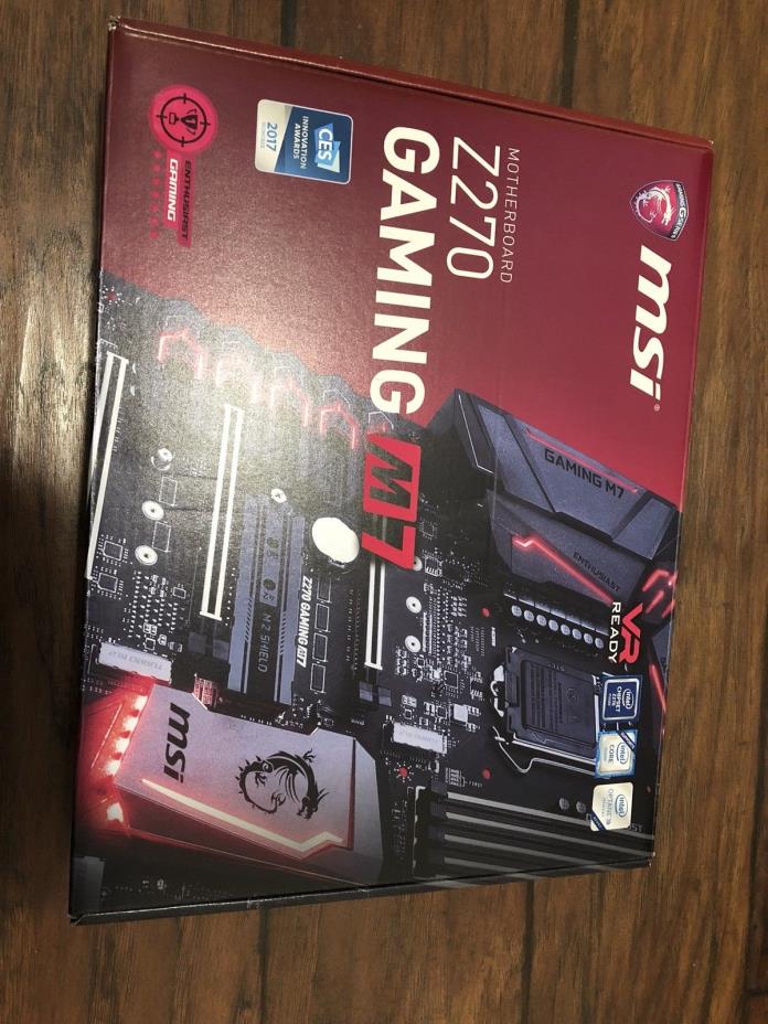 MSI Z270 Gaming M7 ATX Motherboard Intel LGA 1151 DDR4