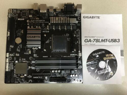 GIGABYTE GA-78LMT-USB3 AM3+ Ultra DDR3 SATA2&USB3.0 Motherboard