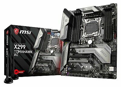 MSI Arsenal Gaming Intel X299 LGA 2066 DDR4 ATX Motherboard (X299 TOMAHAWK AC)