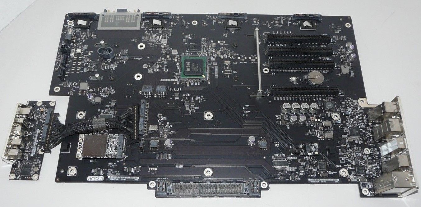 Apple Mac Pro 5,1 2012/10 Backplane Logic Board/Motherboard 639-0461 w/Wireless