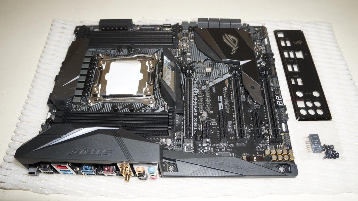 ASUS ROG Strix X299-E Intel LGA 2066 Extended ATX Motherboard w/ DDR4 USB 3.1