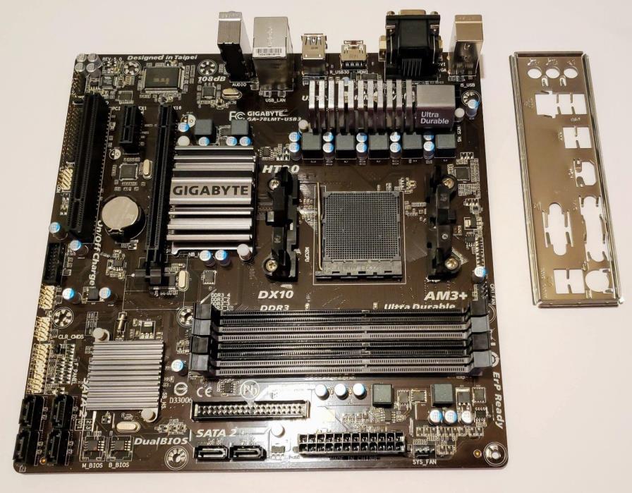 GIGABYTE GA-78LMT-USB3 Rev 5.0 AMD AM3+ Motherboard - Fast Shipping