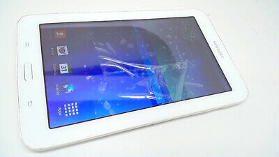 Samsung Galaxy Tab 4 (7-Inch, White, SM-T110), Cracked