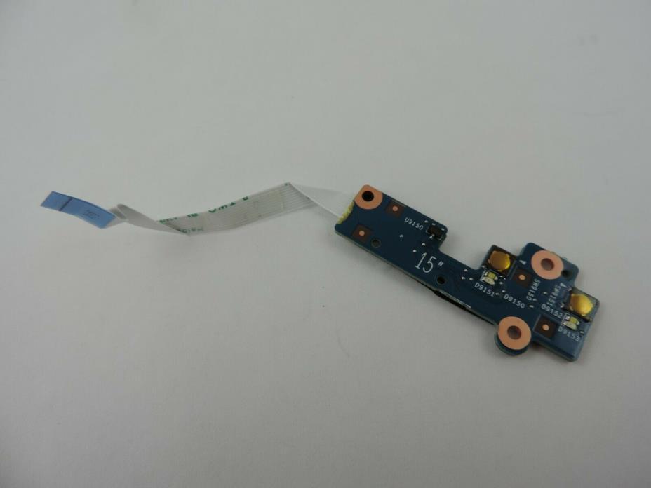 OEM Genuine HP ProBook 650 G1 Power button Board with cable 6050A2581601