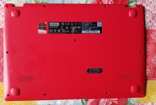 Lenovo Ideapad 100S (100s-11IBY)  Red Bottom Base Cover