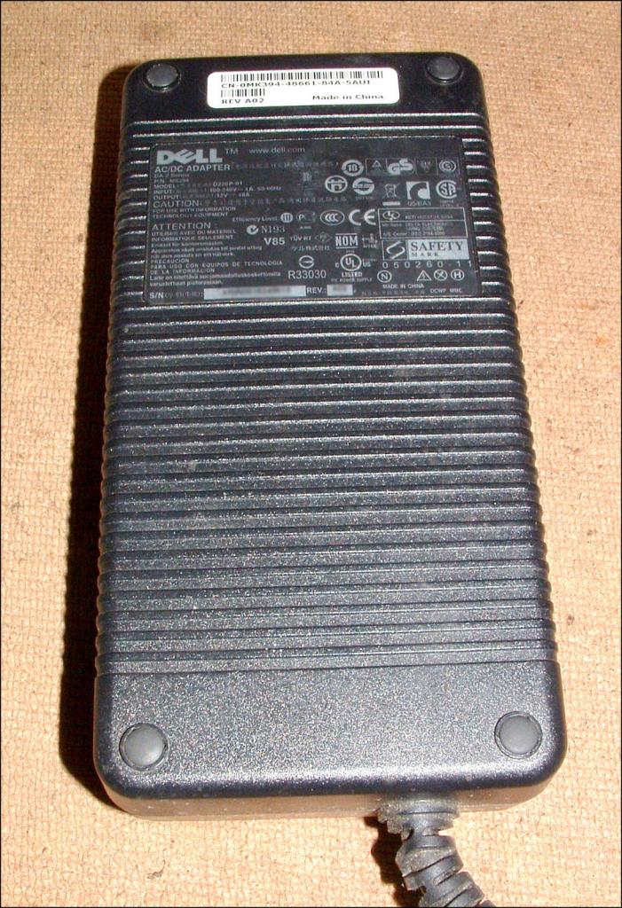 DELL OEM 12V-18A 0MK394 POWER SUPPLY FOR USFF DELL COMPUTERS WORKSTATIONS POS