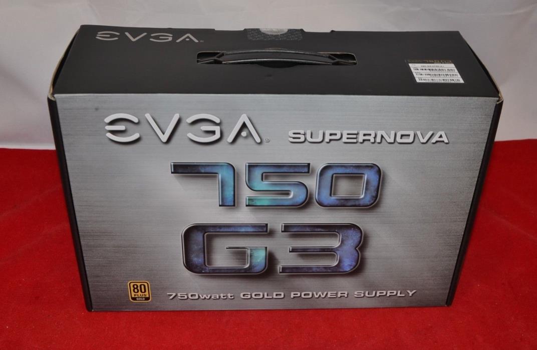 EVGA Supernova 750 G3 80 Plus Gold 750W Fully Modular Eco
