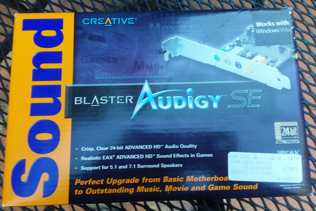 Creative Audigy Sound Blaster 0054651095090