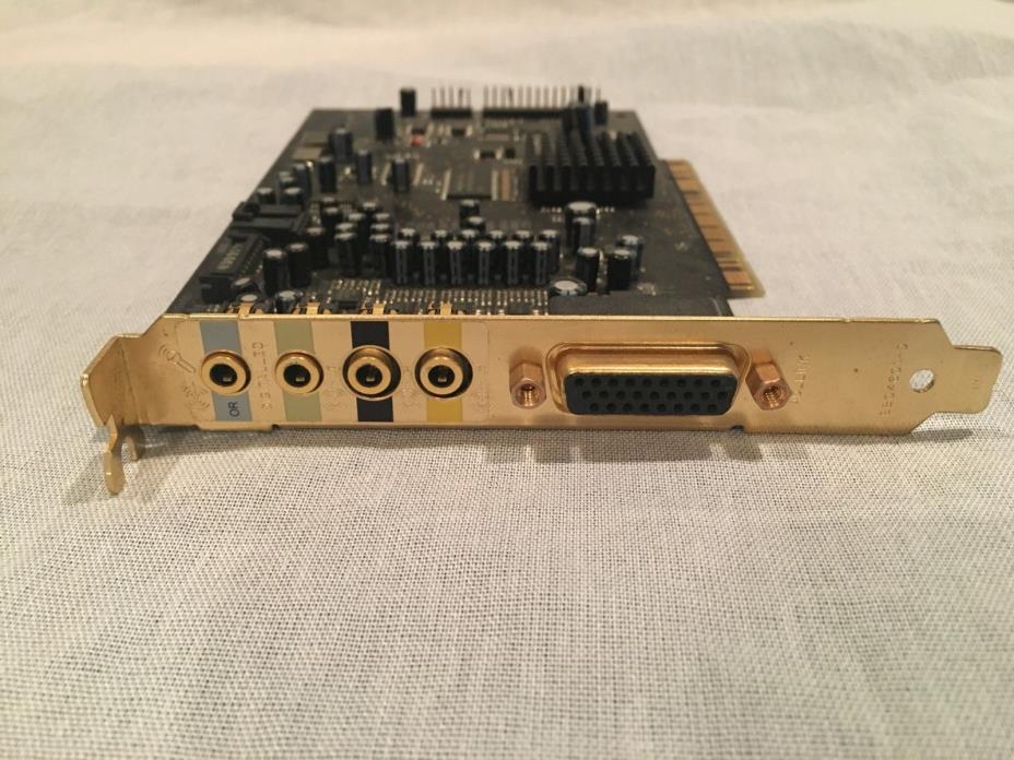Creative Labs Sound Blaster SB0460 PCI Sound Cards X-Fi GOLD Ports