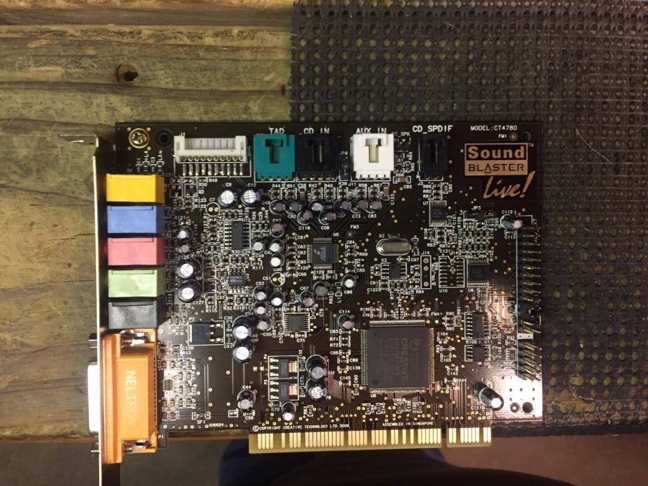 Creative Sound Blaster Live Sound Card
