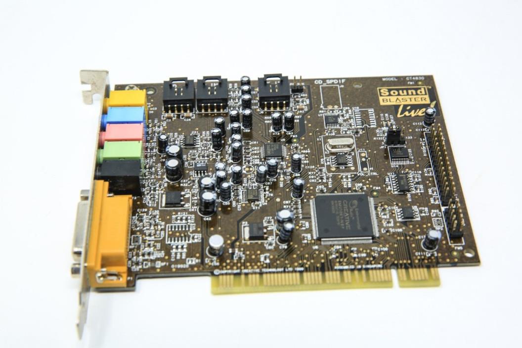 Creative Sound Blaster Live! PCI (CT4830) Sound Card