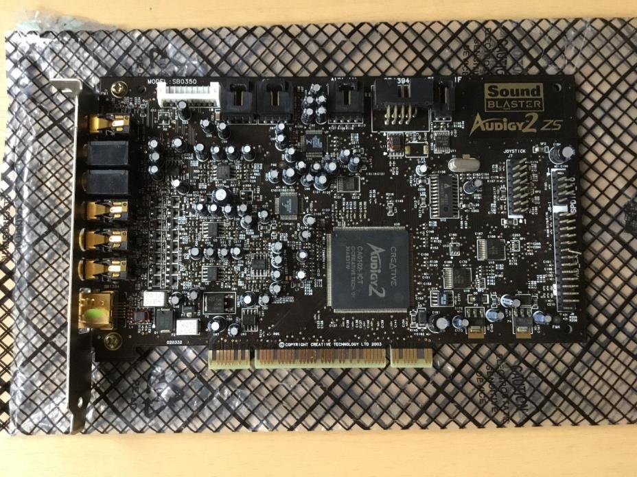 Creative Sound Blaster Audigy 2 ZS PCI Sound Card SB0350
