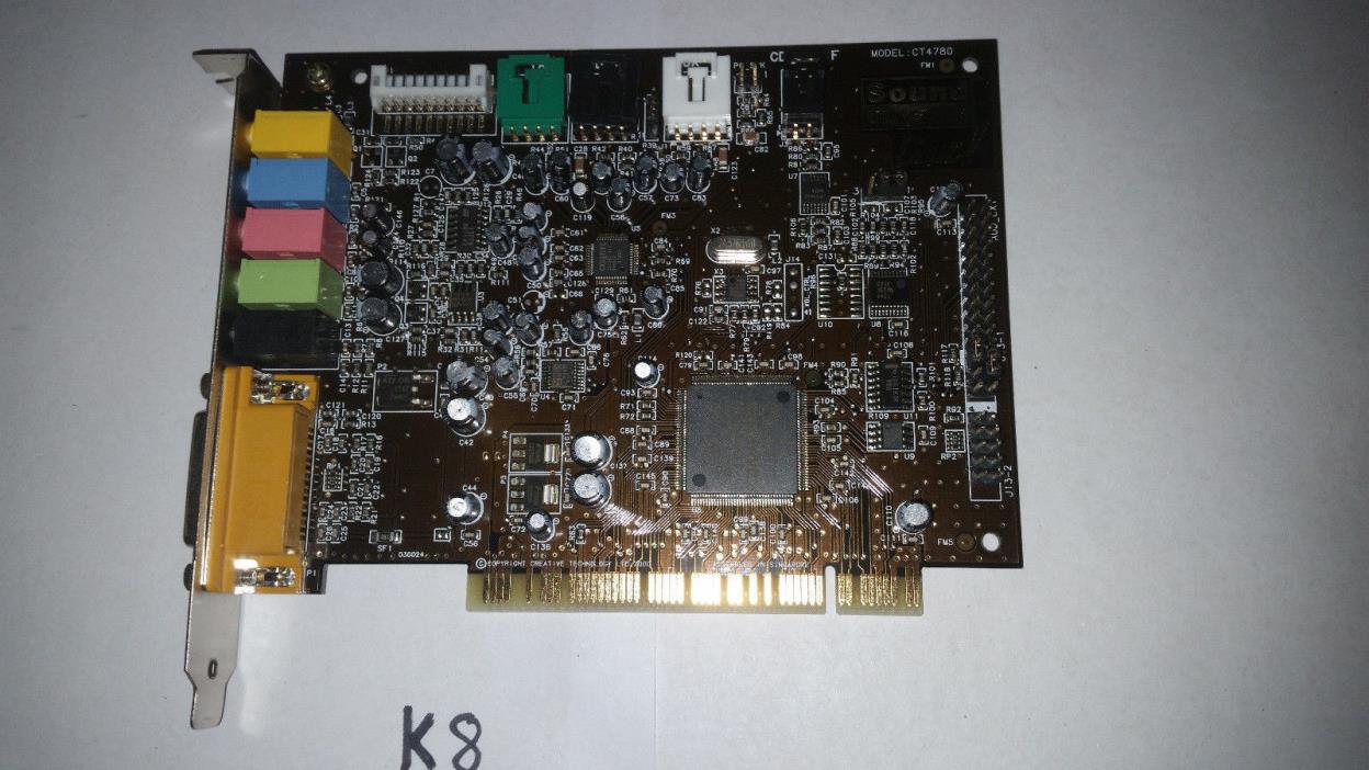 Creative Labs Sound Blaster Live PCI Sound Card CT4780