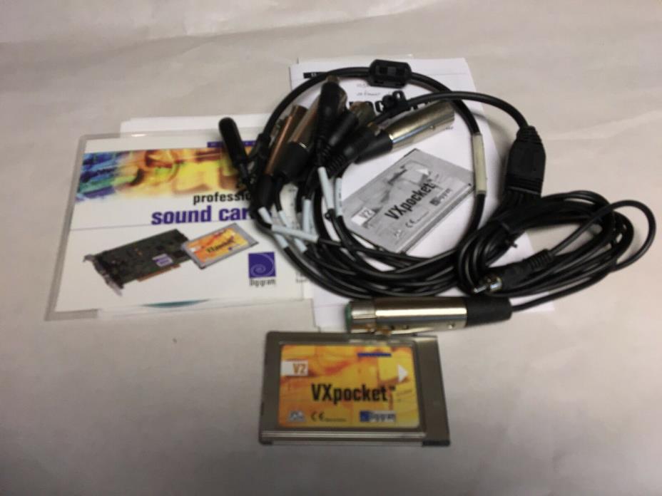 Digigram VX pocket, V2 , Professional sound card