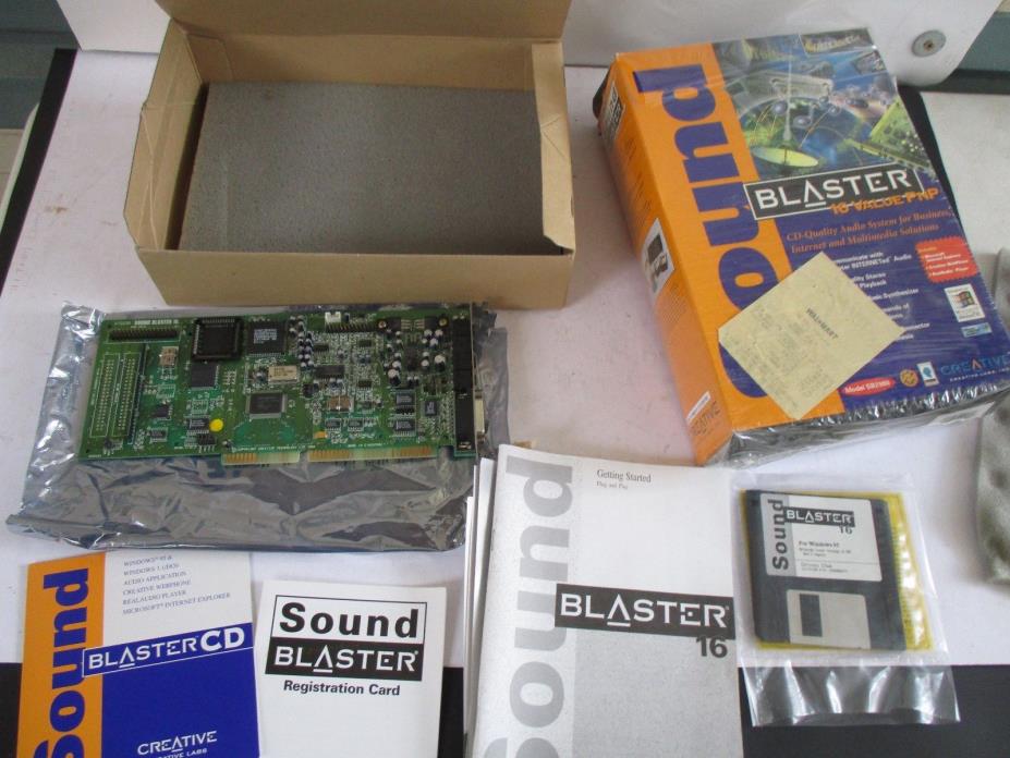 Creative Sound Blaster 16 Value PnP SB2980 16-Bit Sound Audio Card